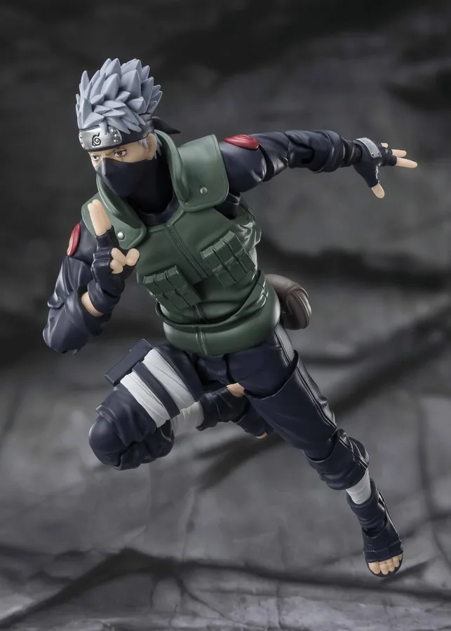 Pre order: Naruto KAKASHI HATAKE The famed Sharingan Hero S.H.Figuarts. EST SHIP DATE JUN 2027