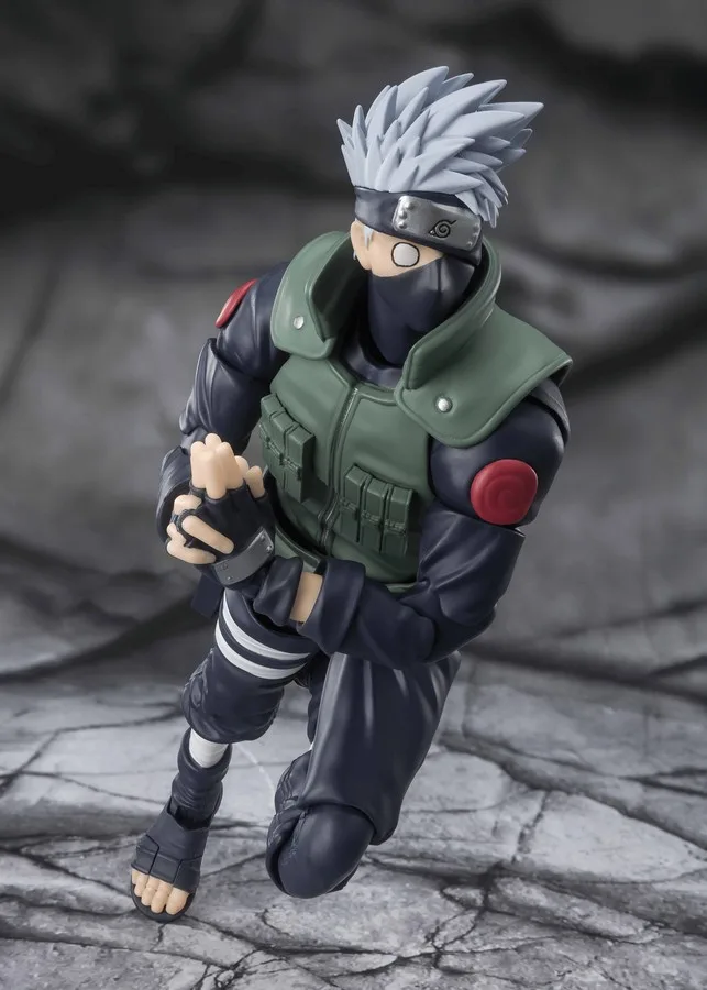 Pre order: Naruto KAKASHI HATAKE The famed Sharingan Hero S.H.Figuarts. EST SHIP DATE JUN 2027