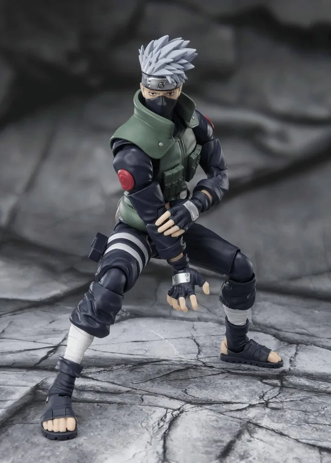 Pre order: Naruto KAKASHI HATAKE The famed Sharingan Hero S.H.Figuarts. EST SHIP DATE JUN 2027