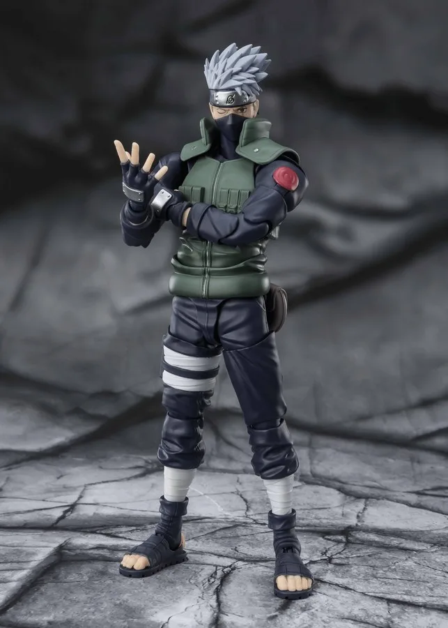 Pre order: Naruto KAKASHI HATAKE The famed Sharingan Hero S.H.Figuarts. EST SHIP DATE JUN 2027