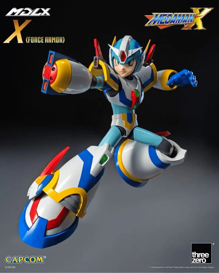Pre order: Mega Man X (Force Armor) MDLX X ACTION FIGURE. EST SHIP DATE JUN 2027