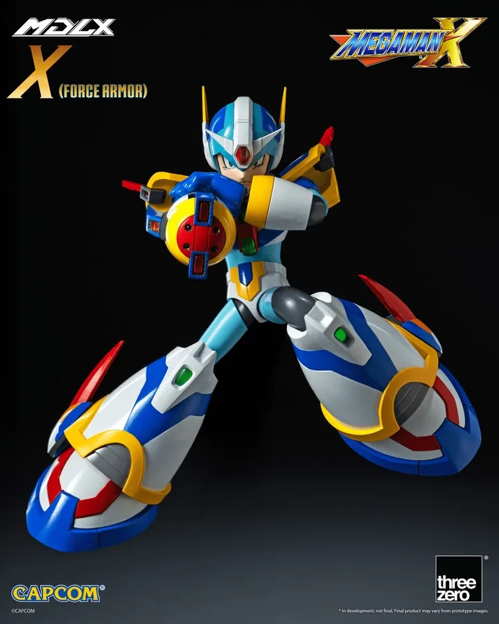 Pre order: Mega Man X (Force Armor) MDLX X ACTION FIGURE. EST SHIP DATE JUN 2027