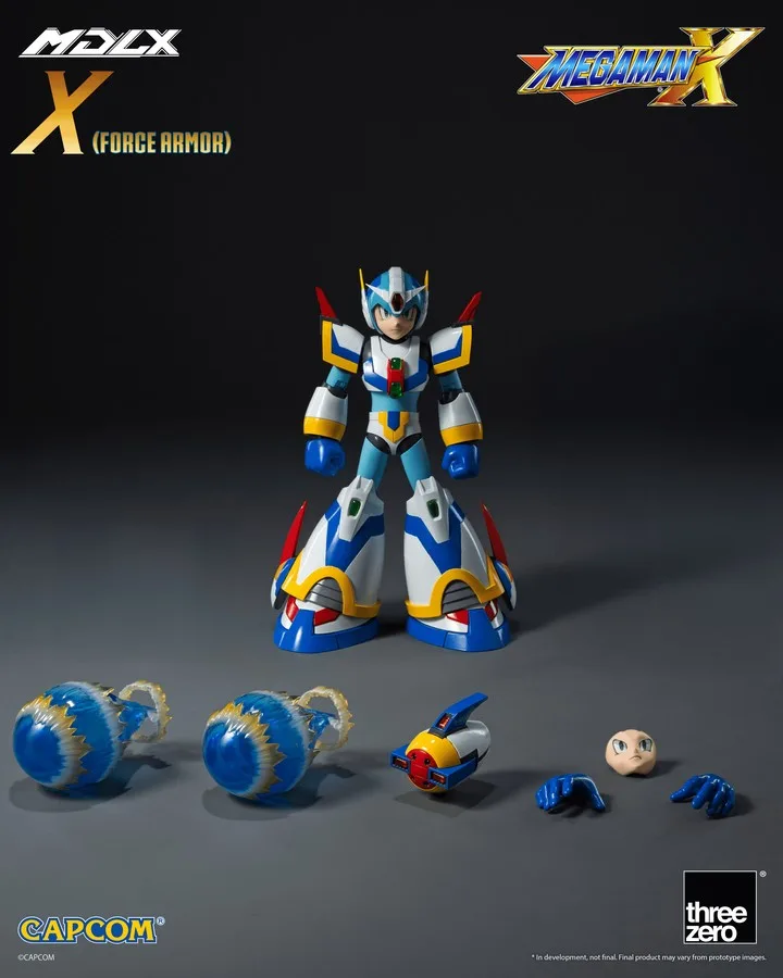 Pre order: Mega Man X (Force Armor) MDLX X ACTION FIGURE. EST SHIP DATE JUN 2027