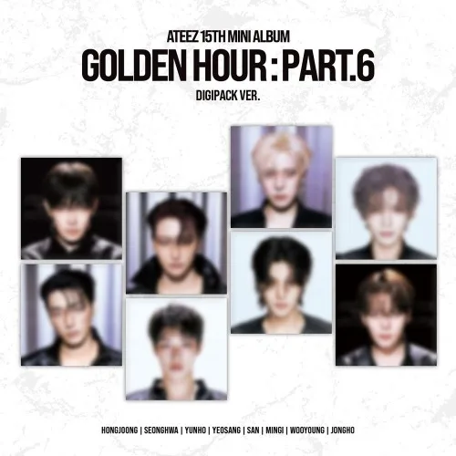[Pre-Order] ATEEZ - GOLDEN HOUR : PART.6 (DIGIPACK VERSION). EST SHIP DATE DEC 2026