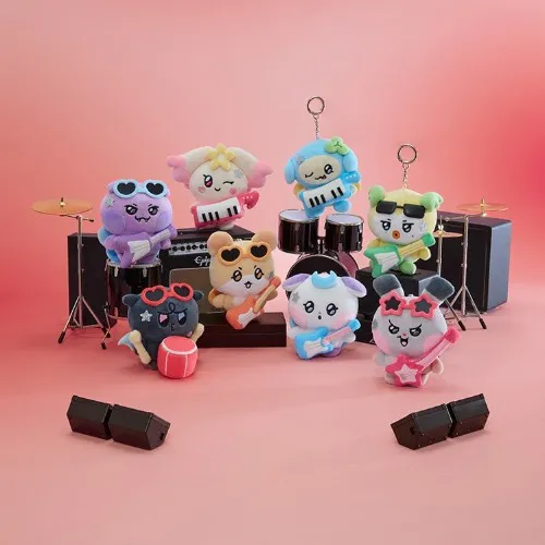 Coming soon:  JJongyo [ATEEZ] MIGHTEEZ ROCK THE STAGE ROCKSTAR PLUSH KEYRING