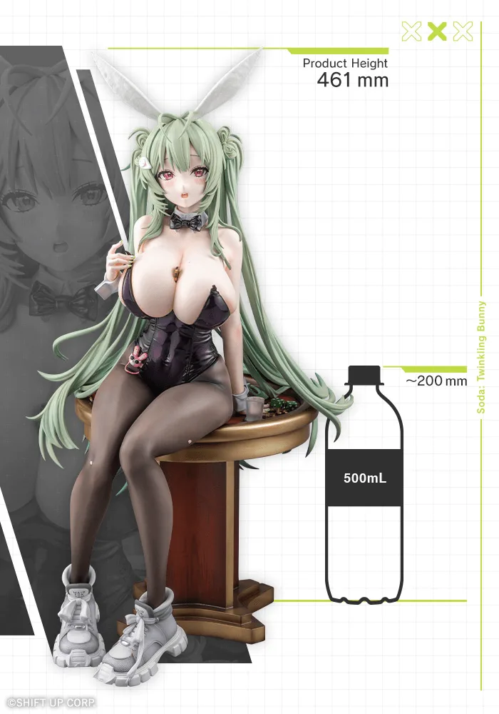 Pre order: GODDESS OF VICTORY: NIKKE-Soda: Twinkling Bunny1/4 Scale EAT Oct 2027