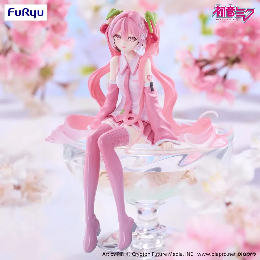Pre-order-Hatsune Miku Noodle Stopper Figure -Sakura Miku 2026 Smile ver.- EAT May 2027