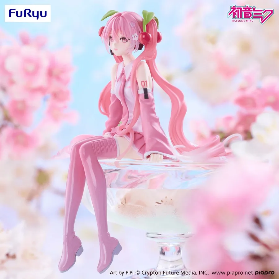 Pre-order-Hatsune Miku Noodle Stopper Figure -Sakura Miku 2026 Smile ver.- EAT May 2027