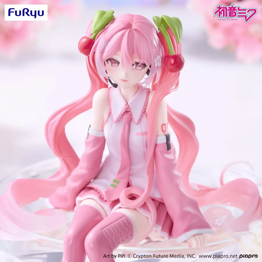 Pre-order-Hatsune Miku Noodle Stopper Figure -Sakura Miku 2026 Smile ver.- EAT May 2027