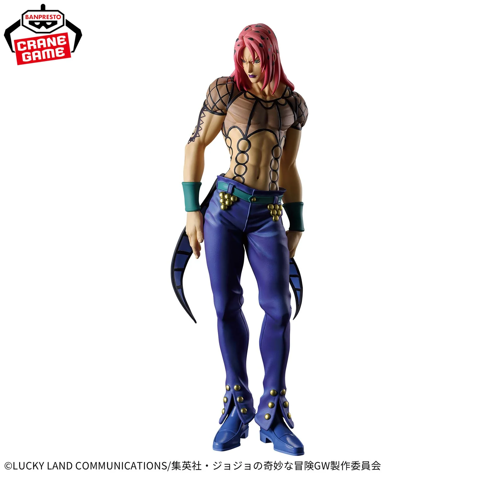 coming soon: Jojo's Bizarre Adventure Golden Wind Mometria Figure-Diavolo