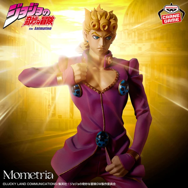 coming soon: JOJO'S BIZARRE ADVENTURE GOLDEN WIND MOMETRIA FIGURE - GIORNO GIOVANNA